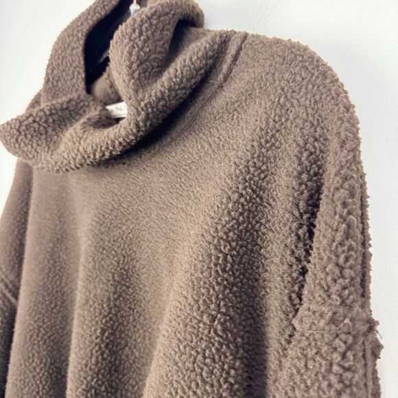 FREE PEOPLE | WE THE FREE Elk Mountain Pullover Espresso Brown Women’s Size S - Picture 6 of 12